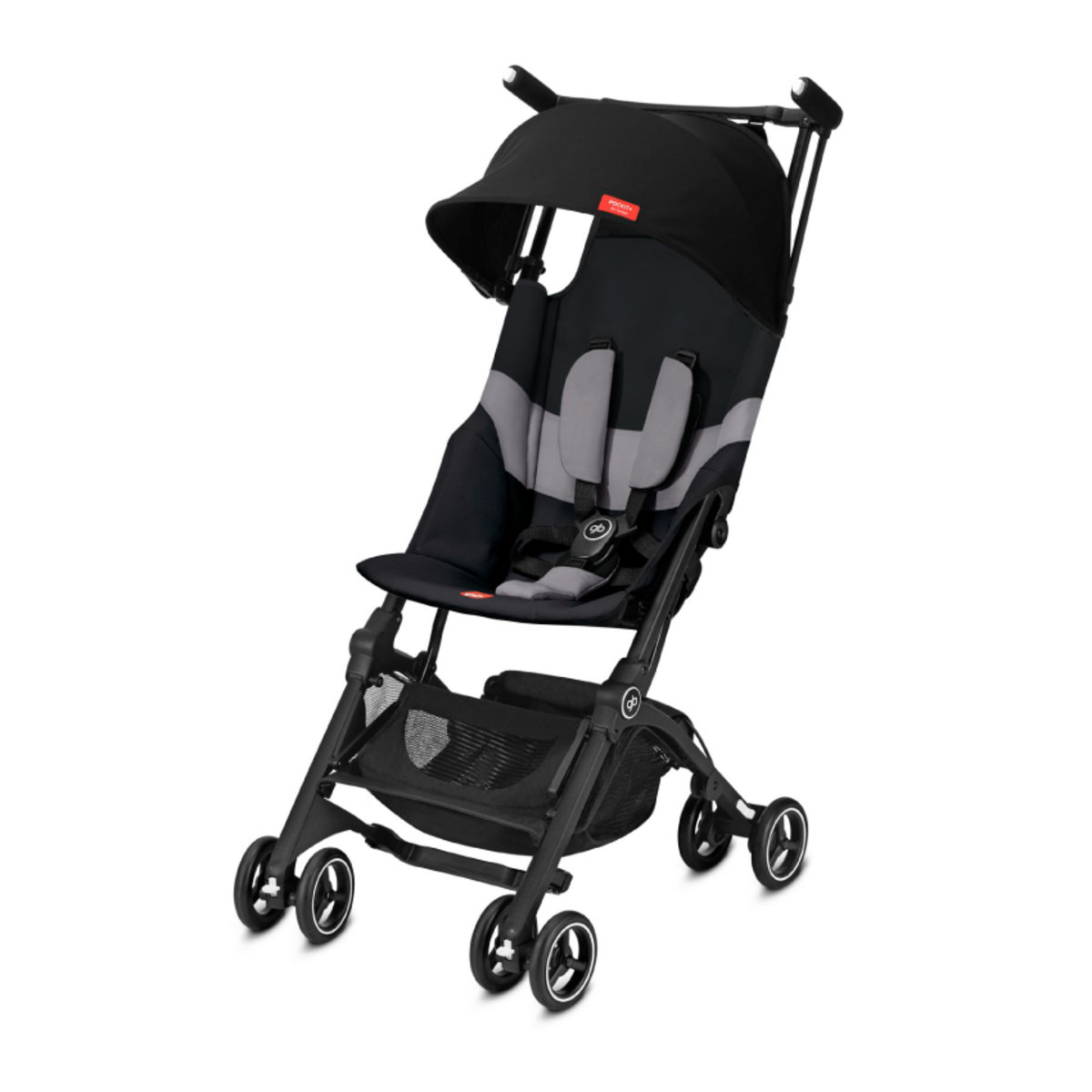 black and gold stroller