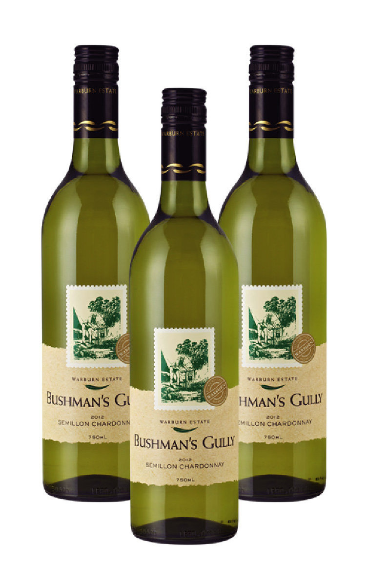Bushman's Gully Semillon Chardonnay-2021 x 3 bottles
