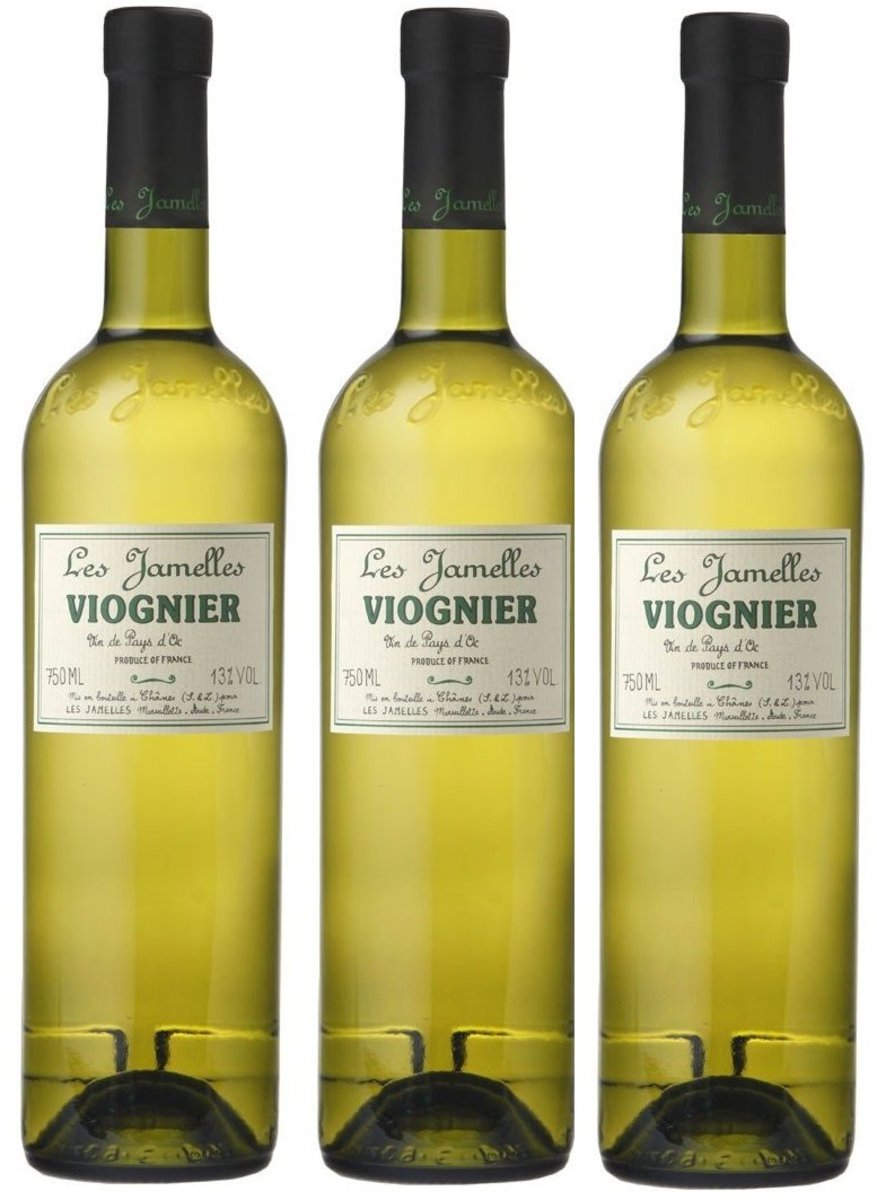 Les Jamelles Viognier-2020 x 3 bottles