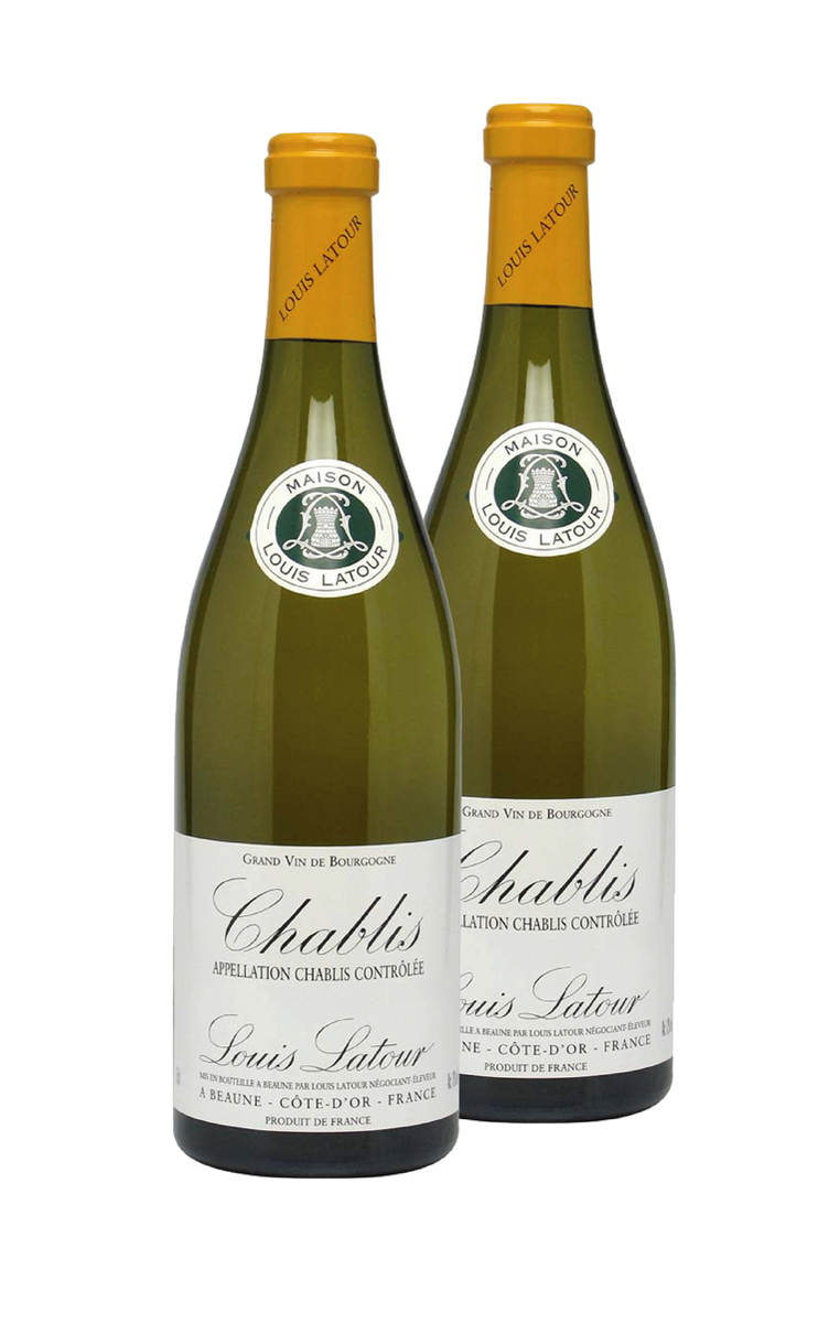 Louis Latour Chablis (37.5 cl half bottle)-2020 x 2 bottles