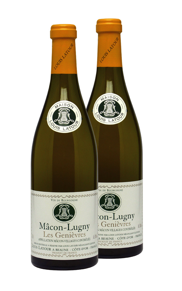 Louis Latour Macon-Lugny Les Genievres 2019 (37.5 cl half bottle) x 2 bottles
