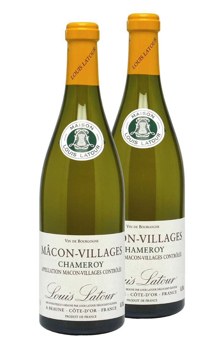 Louis Latour Macon-Villages ''Chameroy''-2018 x 2 bottles