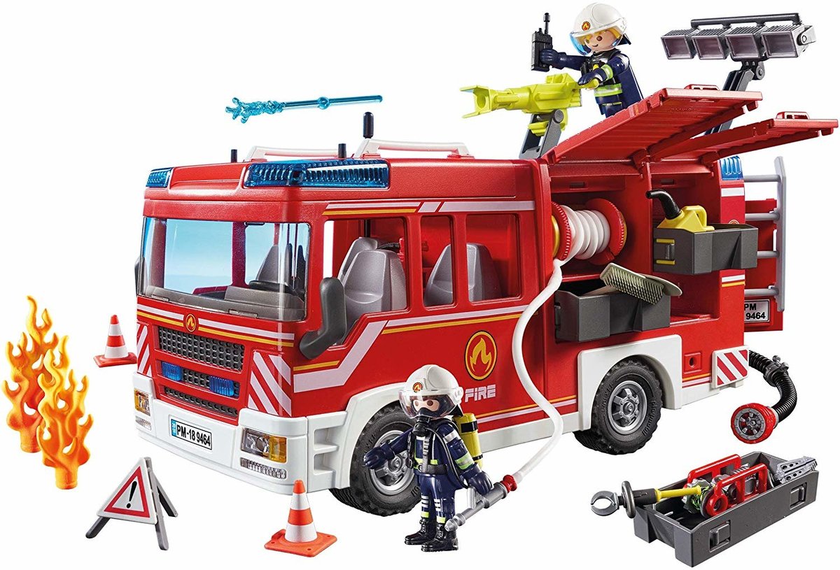 fire engine toy playmobil