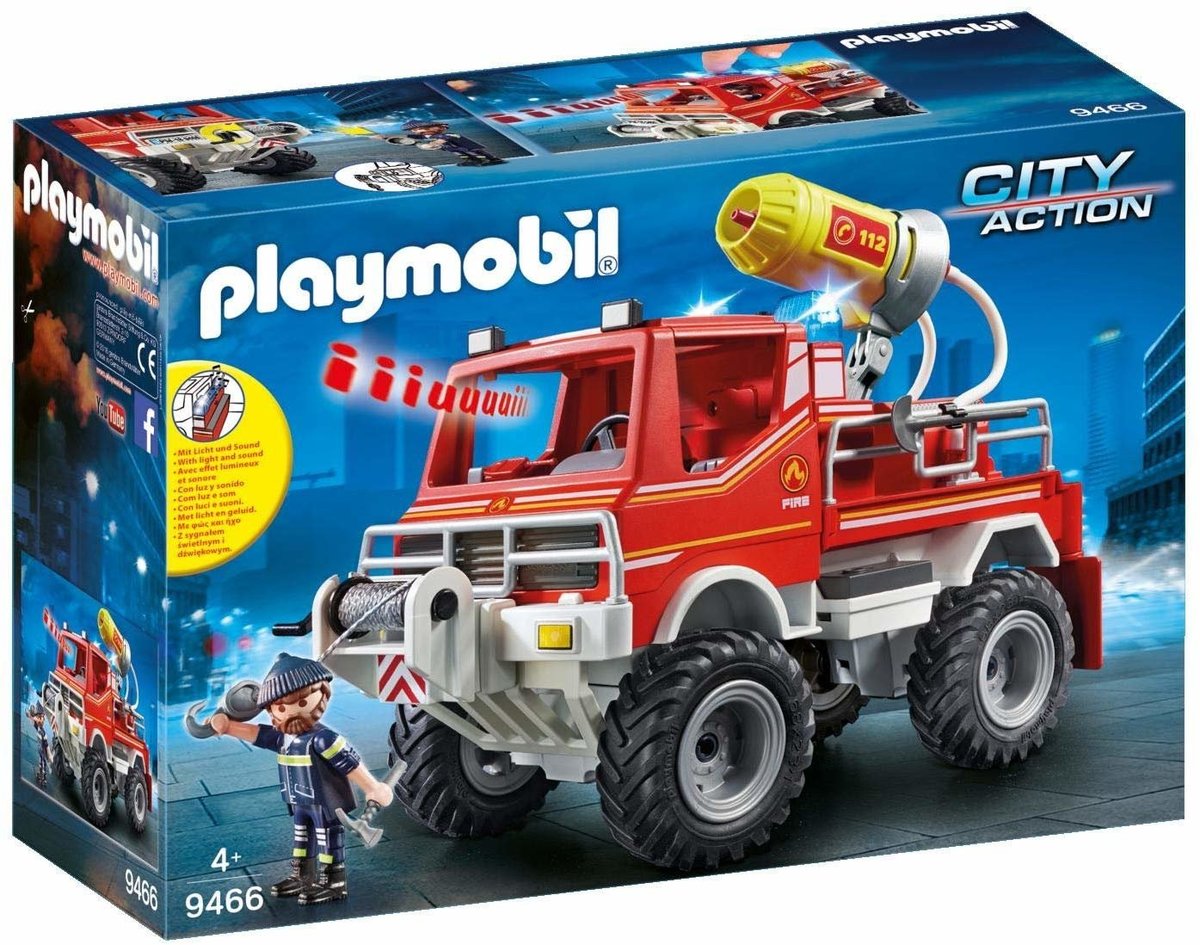playmobil 123 fire engine