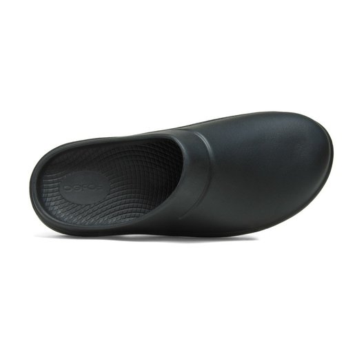 Oofos Recovery Clog Ooclog Matte (Black 