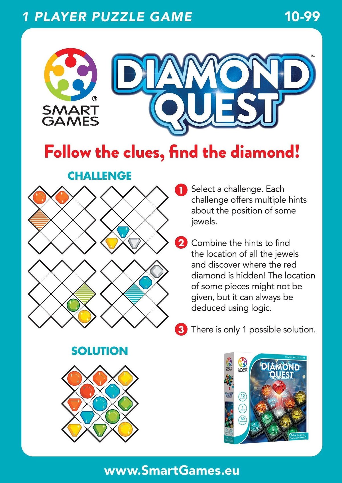 SMART GAMES | Diamond Quest | HKTVmall The Largest HK Shopping Platform