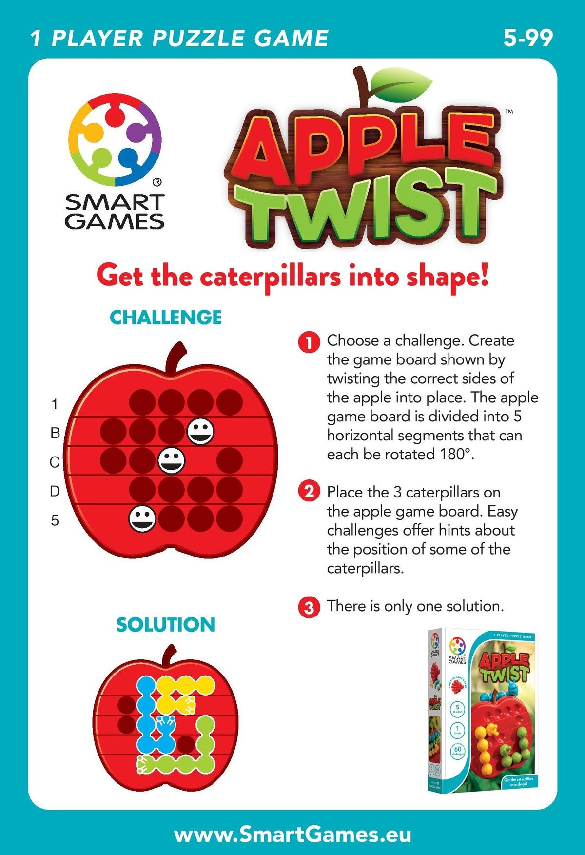 How to play Apple Twist - SmartGames 