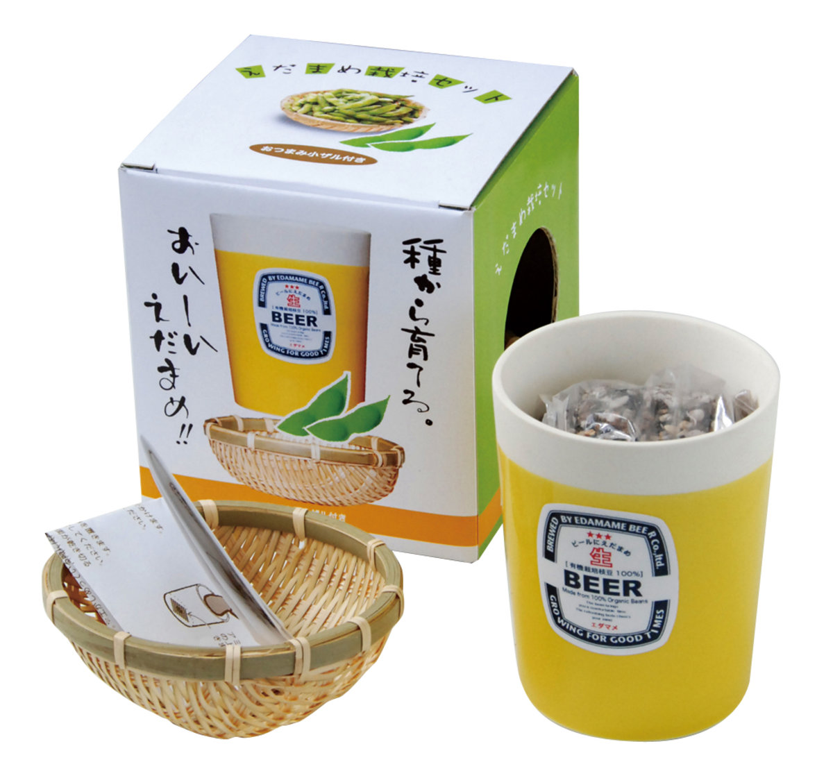 Seishin 自助種豆 日本進口edamame盆栽 枝豆 Hktvmall 香港最大網購平台