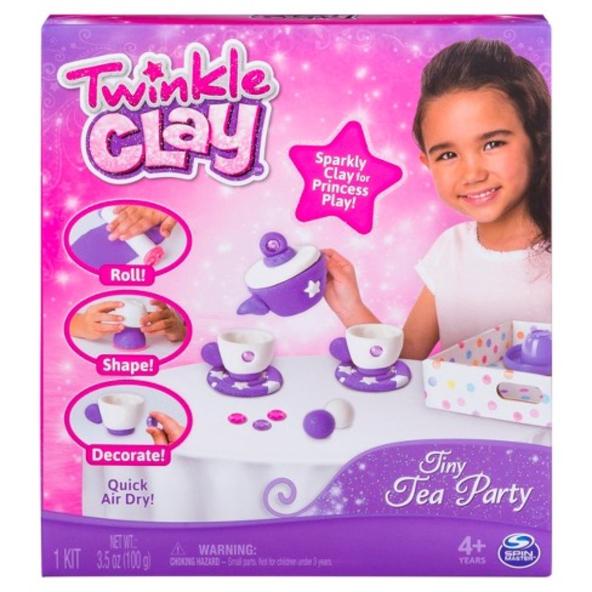 twinkle clay tea set