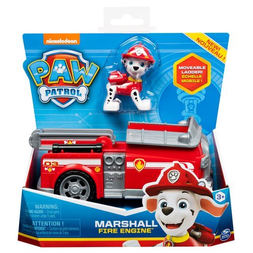 paw patrol basic vehicle set