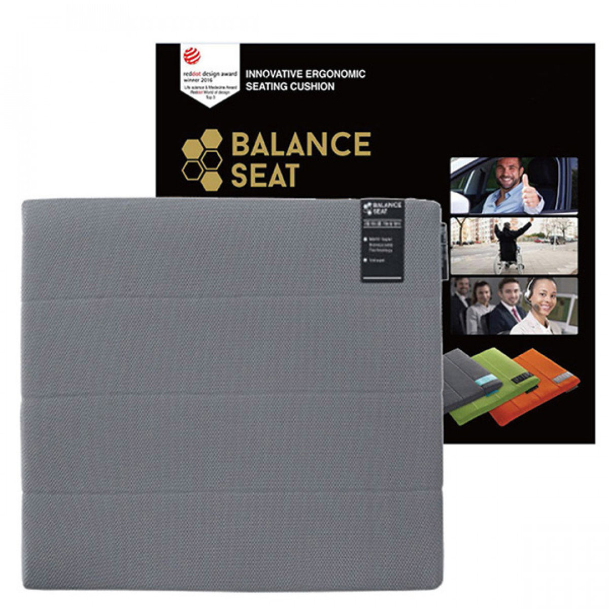 蜂巢凝膠健康坐墊 (中碼 灰色)汽車座墊 輪椅坐墊 辦公室坐墊  瑜珈坐墊 寵物睡墊 Balance Seat  麻雀座椅墊