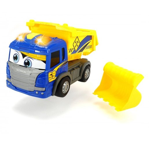 happy scania garbage truck