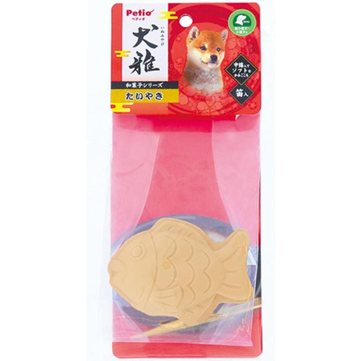 Petio 犬雅和菓子系列柔軟乳膠狗玩具 鯛魚燒 W Hktvmall 香港最大網購平台