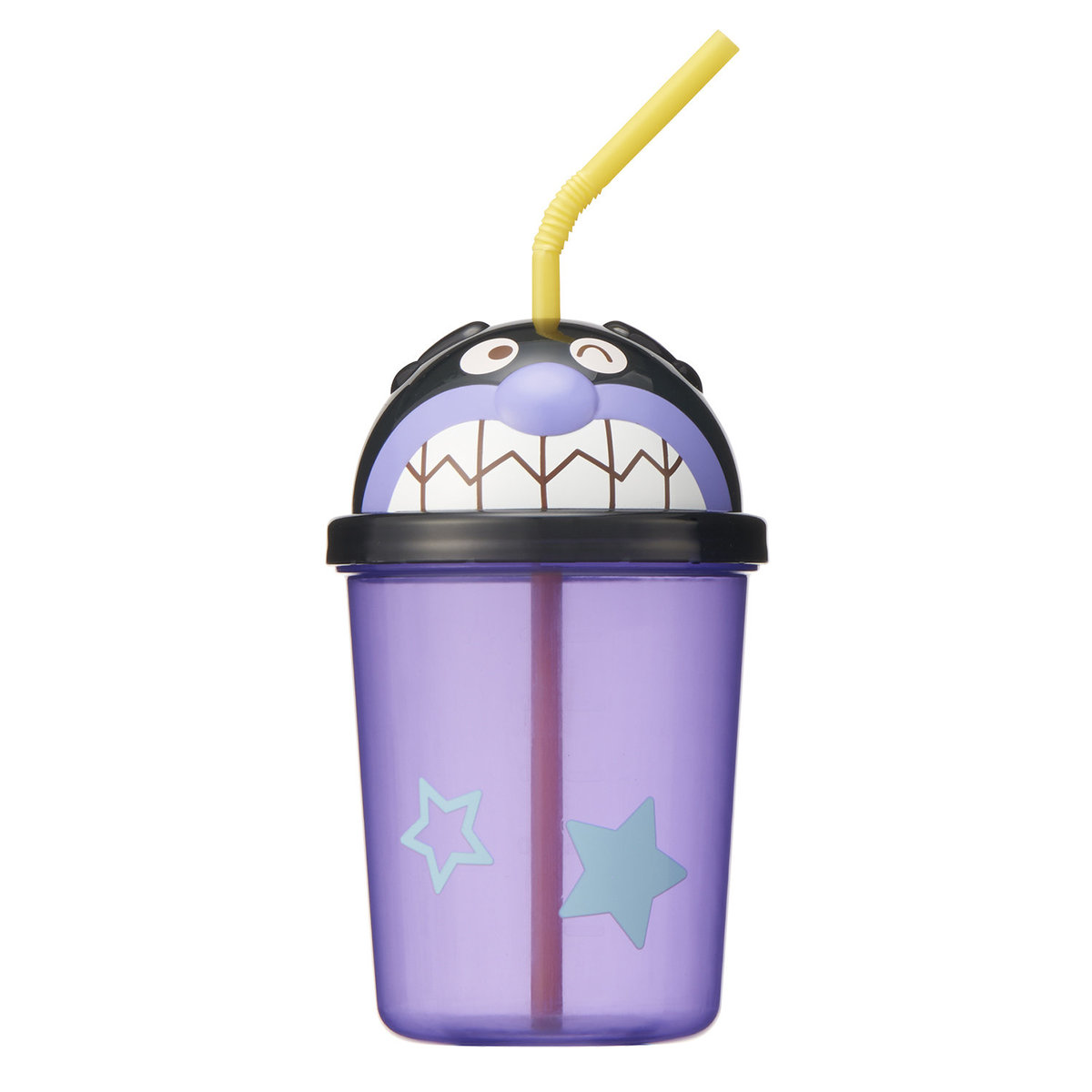 [Officially authorized] Baikinman Straw Cup with Dome Lid