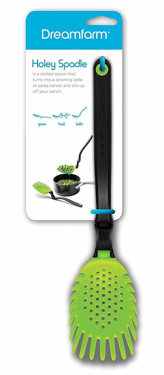 Spadle Dual Purpose Spoon & Ladle - Green, Dreamfarm