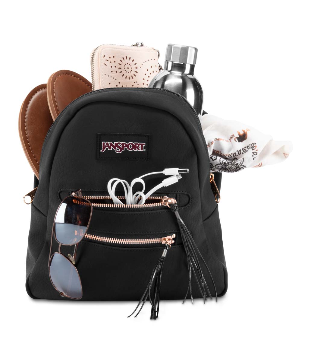 jansport half pint fx rose gold