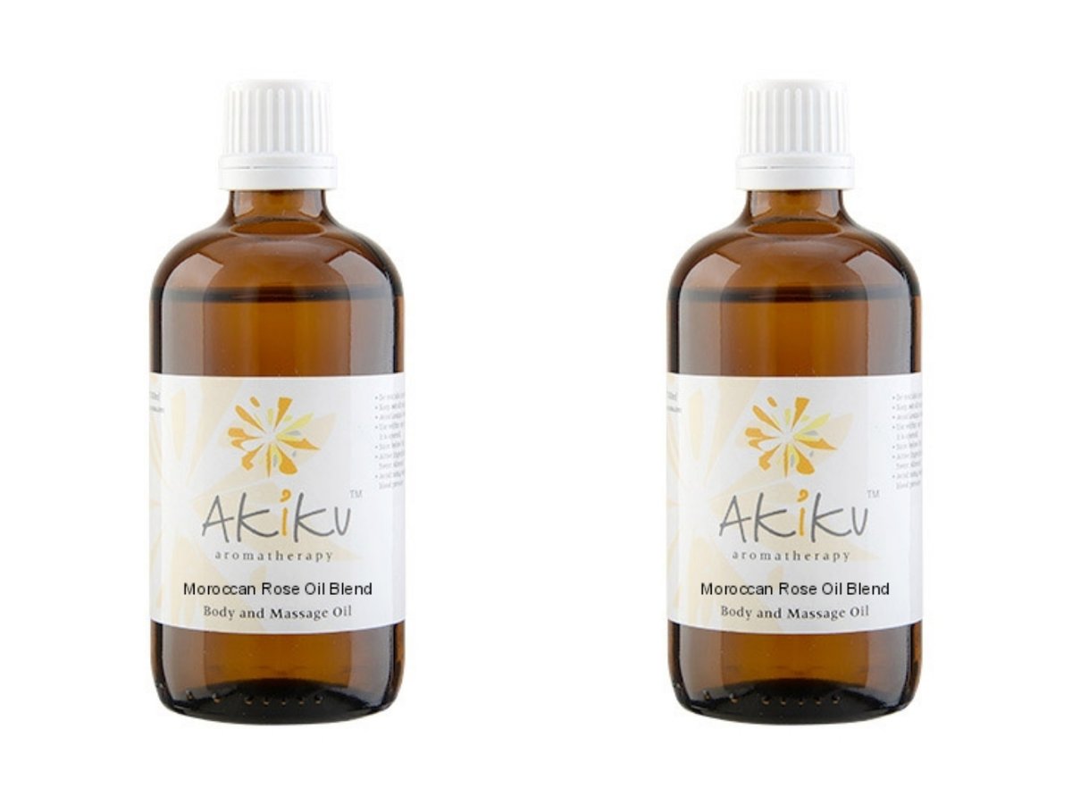 摩洛哥玫瑰100%天然身體油/按摩油 (100ml)  x 2 支 (Rose Blend x 2)