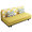 Multi-functional 1.2M 2 Seaters Foldable Fabric Sofa Bed MR-6010 Beige