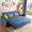 多功能布藝1.9米三座位活動抽拉式梳化床 MR-7250 藍色