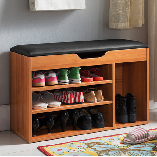 Merryrabbit 四格空格鞋櫃800 花梨木 顏色 花梨木 Hktvmall 香港最大網購平台