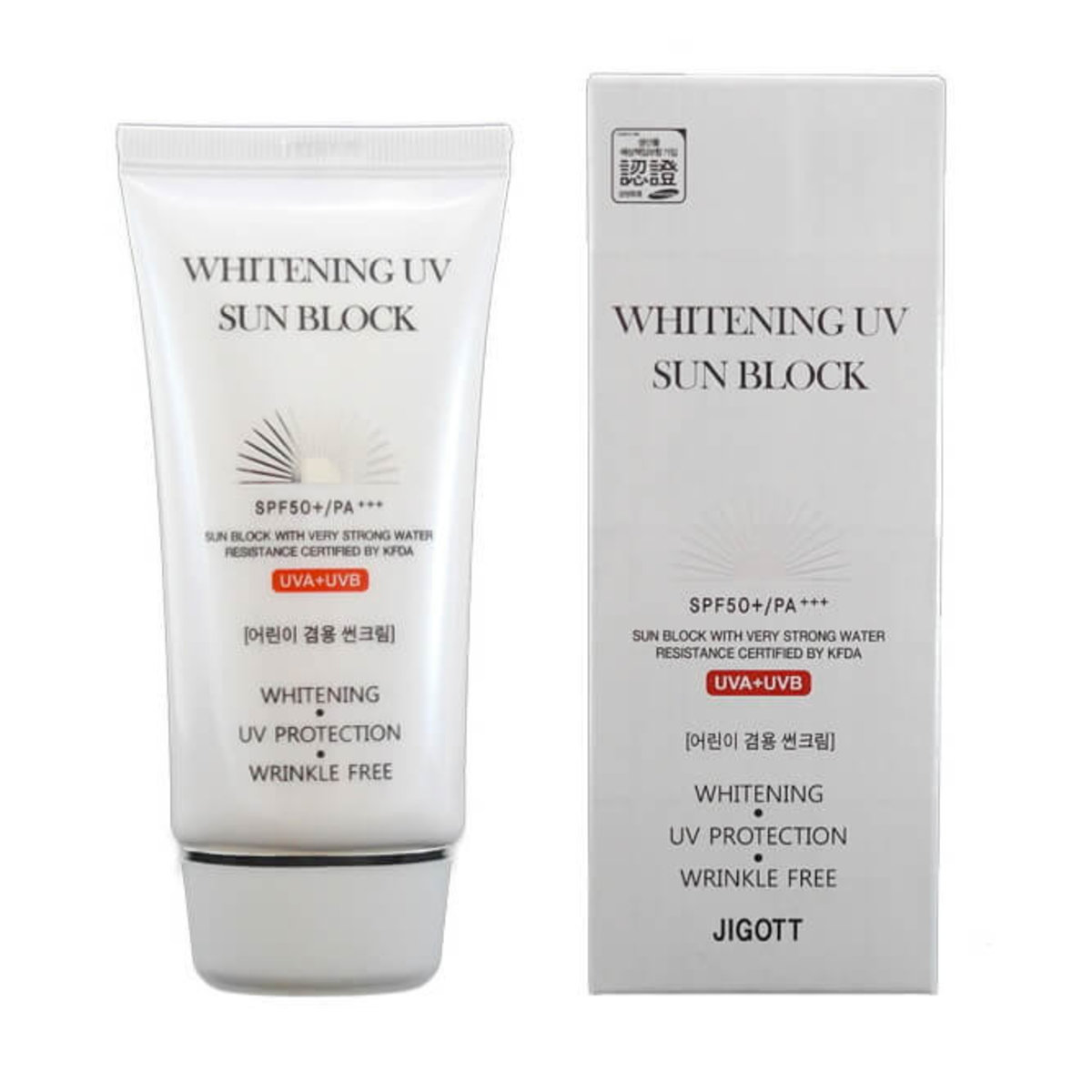 whitening uv sun block