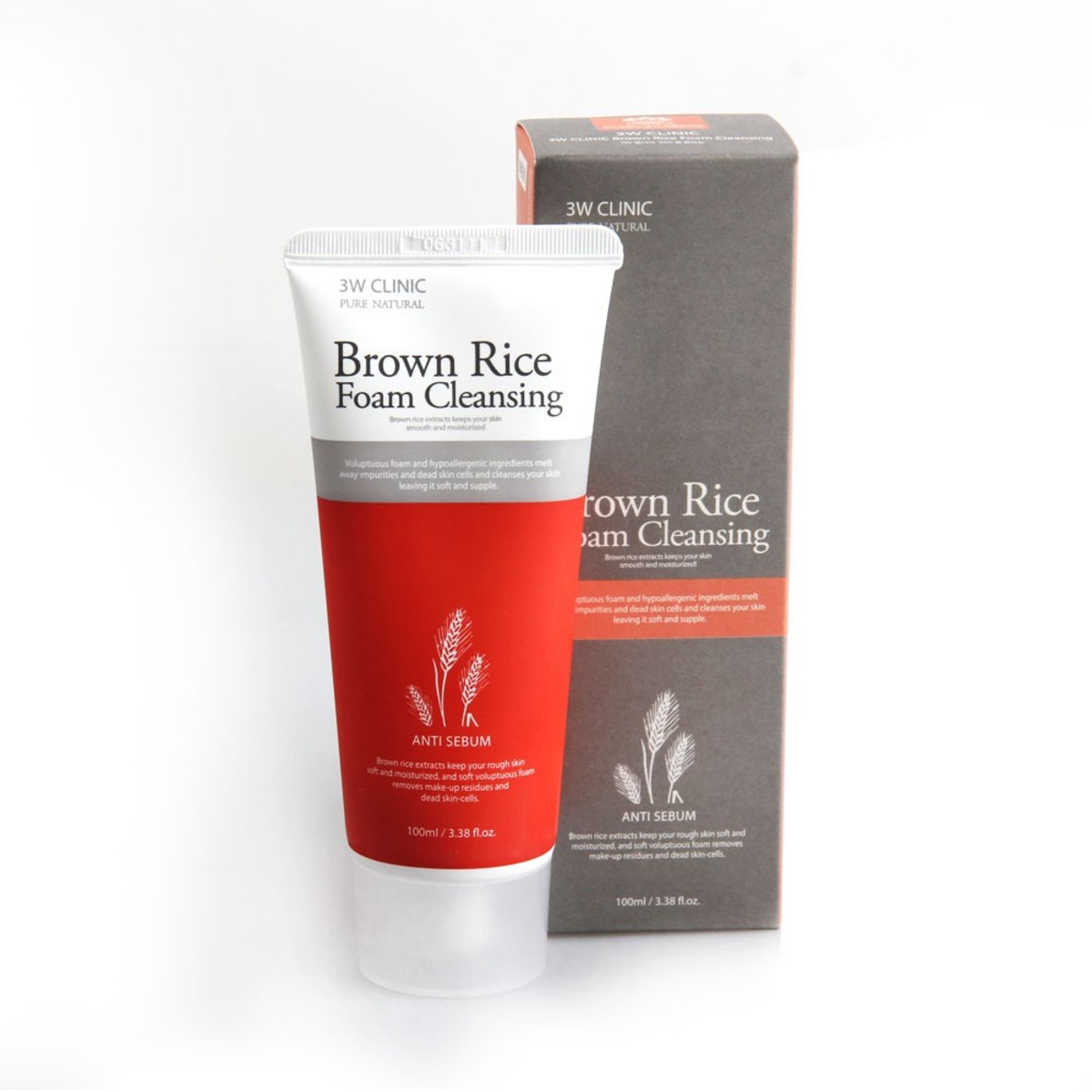 Pure Natural Brown Rice Foam Cleansing 100ml (ref:62035)