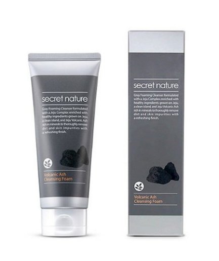 secret nature volcanic ash cleansing foam