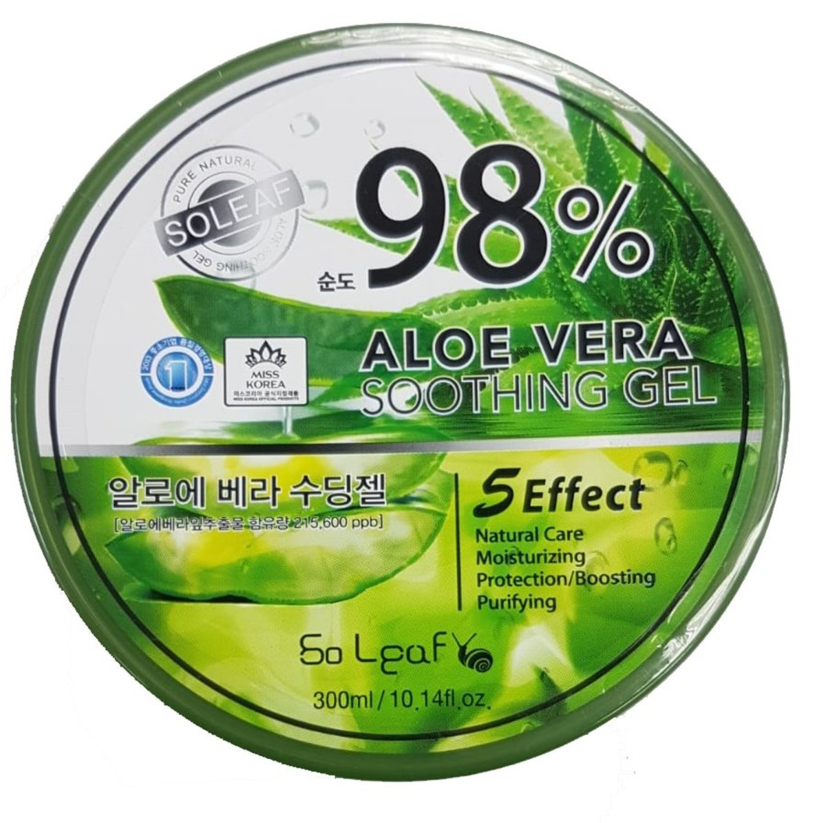 korean aloe vera soothing gel