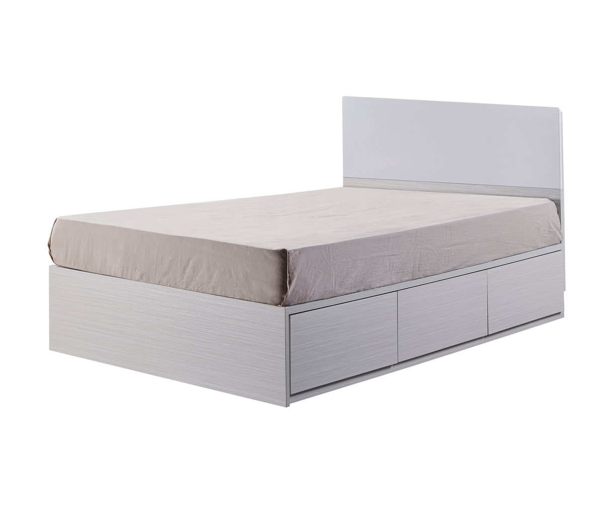 Dolce Plus 36X75寸白橡木色直屏床 單床