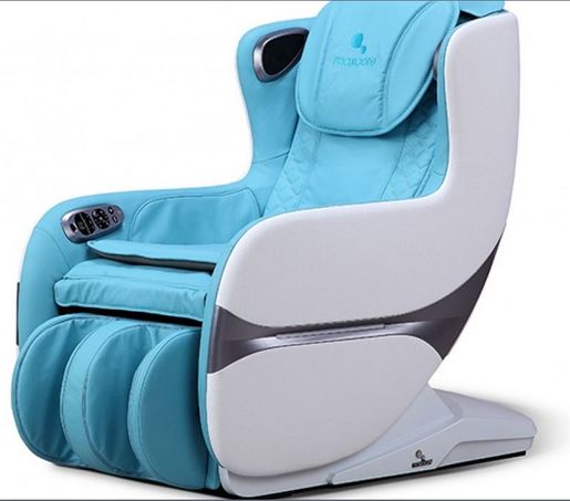 blue comfy chair