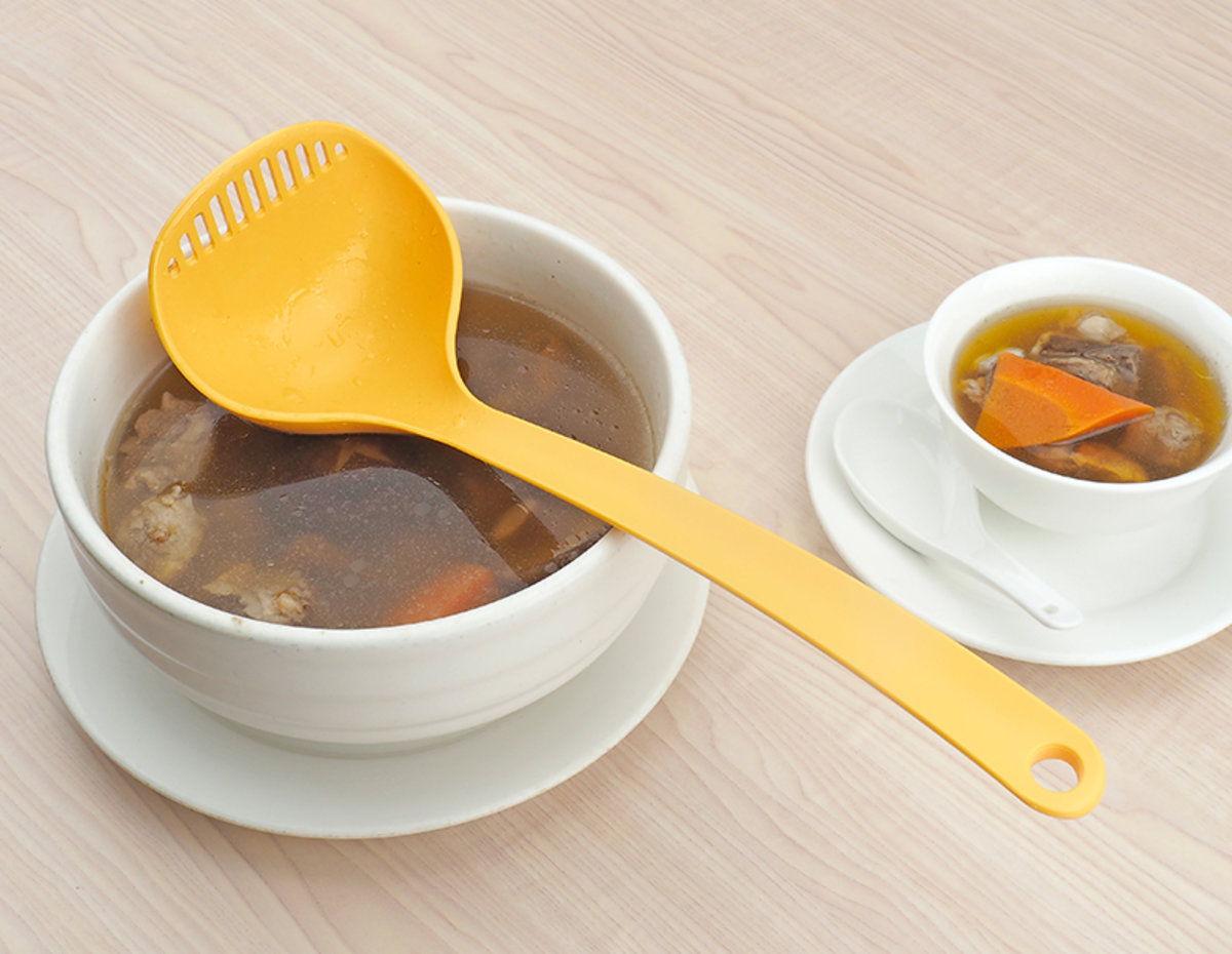 多功能湯勺 (橙色)
