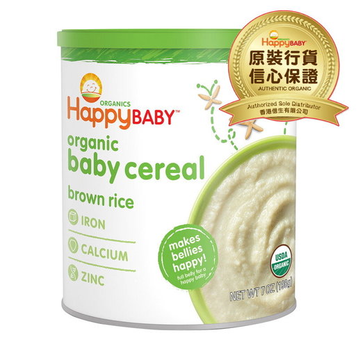 happy baby rice cereal