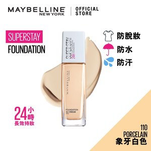 maybelline superstay foundation 110 porcelain