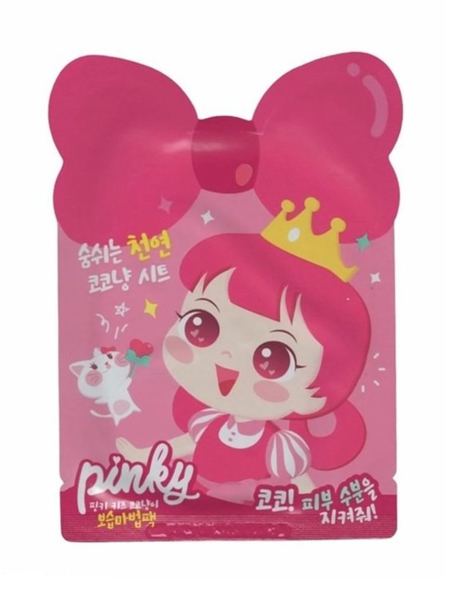 Pinky Kids兒童專用天然保濕面膜(S:3-7Y) (1件）_PC106