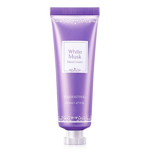 white musk hand cream with shea butter