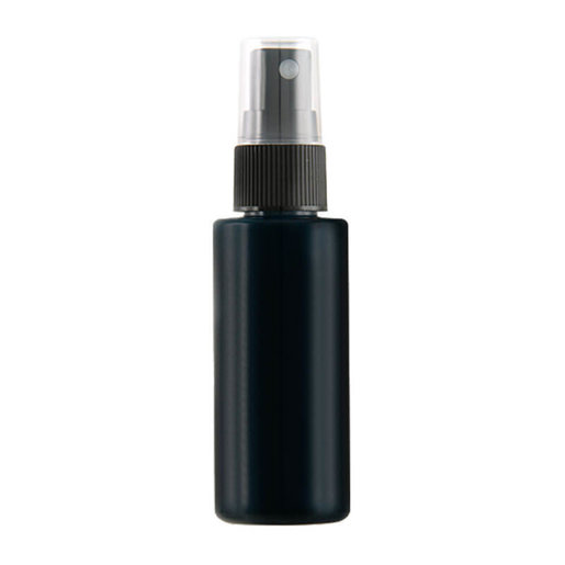 black spray bottle