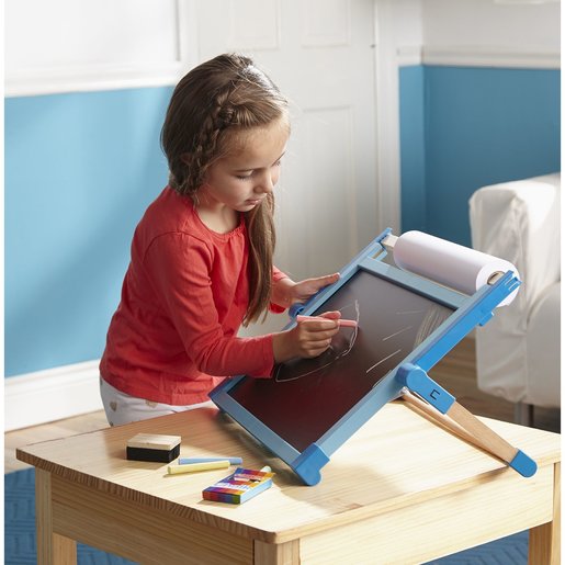 melissa and doug tabletop art easel