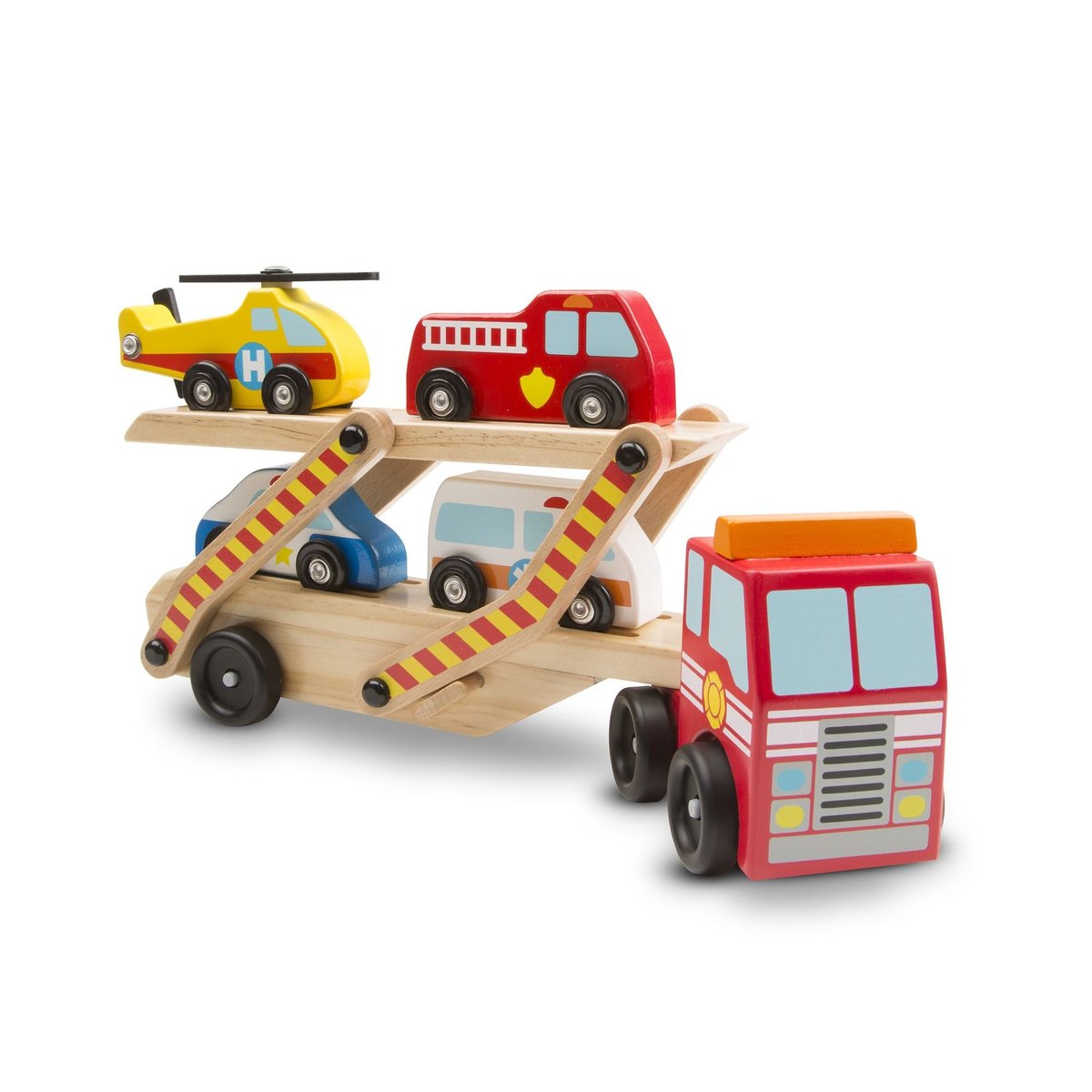 melissa and doug rescue vehicle carrier