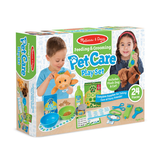 melissa & doug deluxe pet care playset