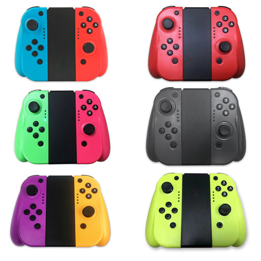 任天堂| Joy Con 藍紅(L/R) 兩用手制控制器連充電線連接器副廠兼容的