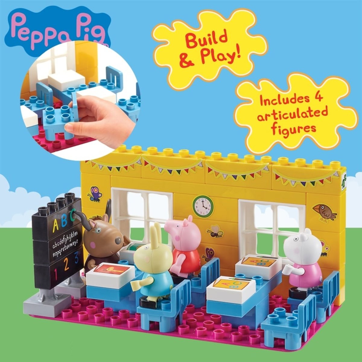 peppa pig lego school