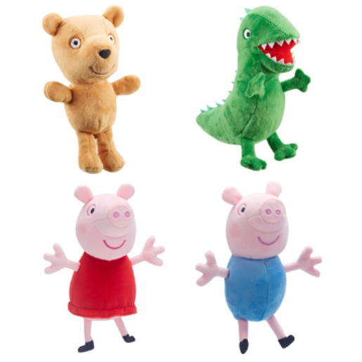 peppa pig dinosaur teddy