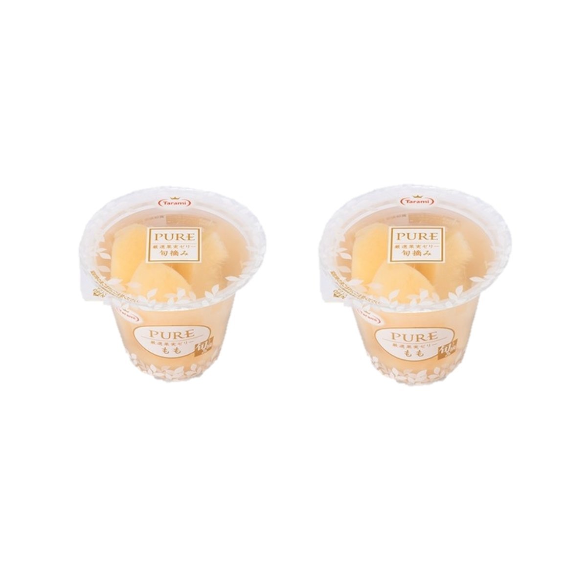 Tarami Pure Series Peach Fruit Jelly X2 Hktvmall Online Shopping