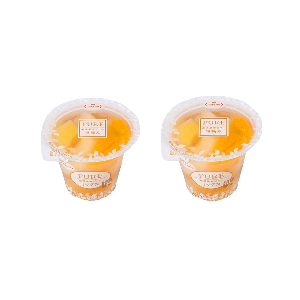 Tarami Tarami Pure Series Mix Fruit Jelly X2 Best Before Date 17 11 21 Hktvmall Online Shopping