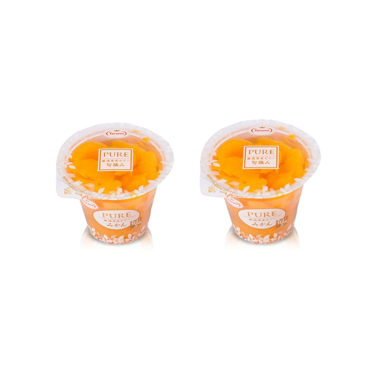 Tarami Pure Series Mandarin Orange Fruit Jelly X2 Hktvmall Online Shopping