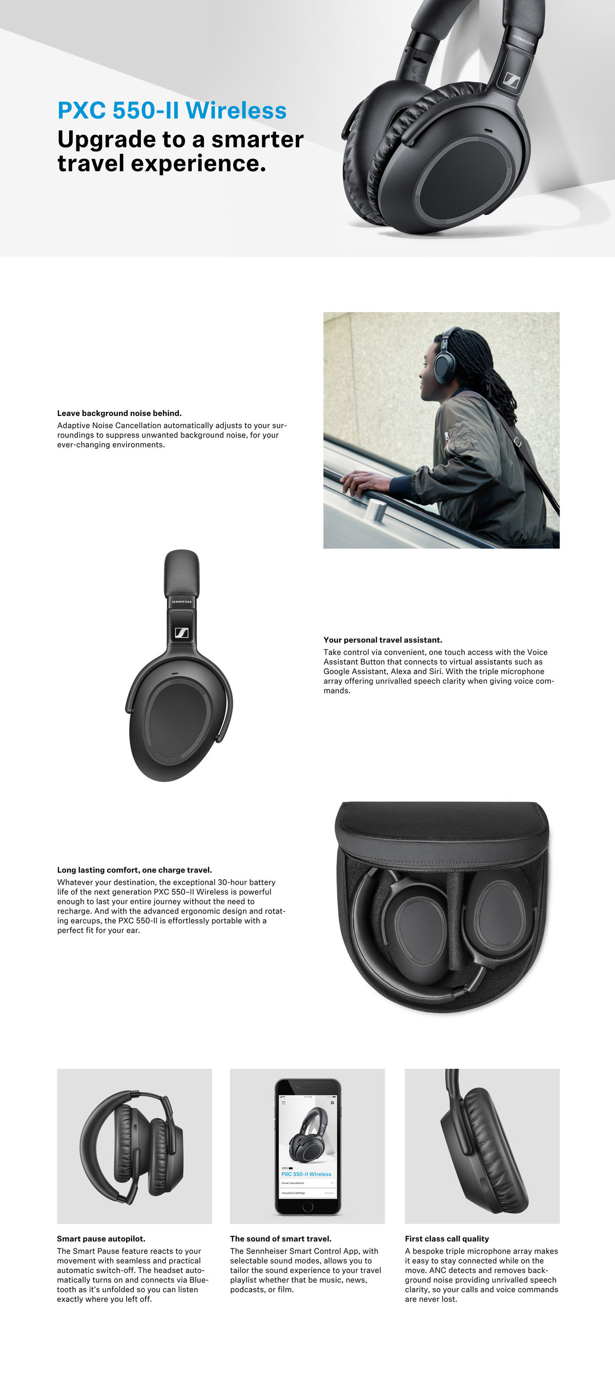 SENNHEISER | PXC 550-II Wireless 