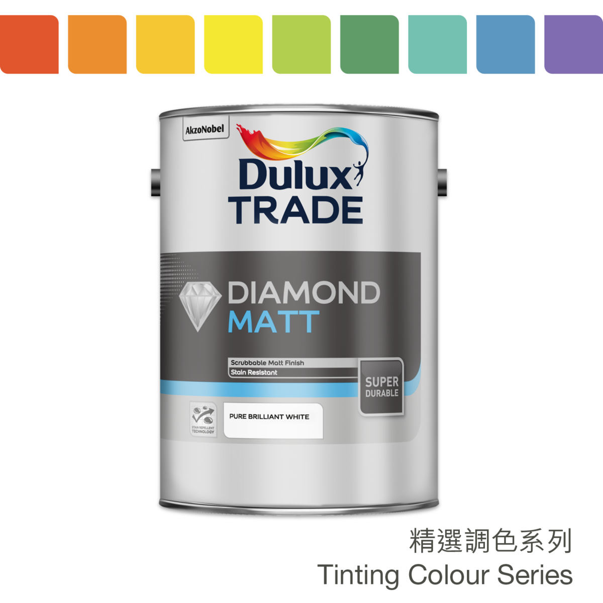 Dulux Vinyl Matt Pure Brilliant White 1l Woodie S