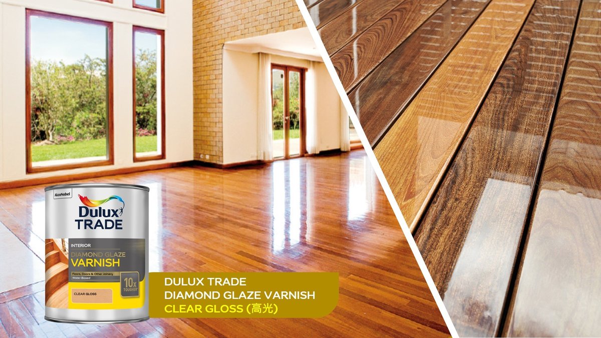 Dulux Diamond Glaze Varnish 5l Imported From Uk Interior Wood