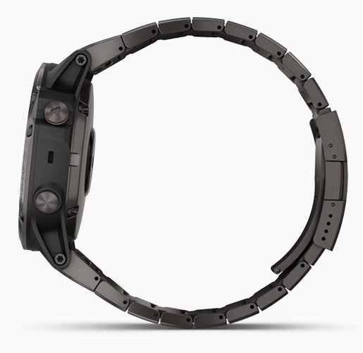 garmin fenix 5 plus sapphire carbon gray dlc titanium eng