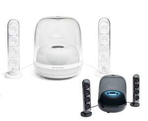 Harman Kardon - SoundSticks 4 2.1 Bluetooth Speaker｜White｜